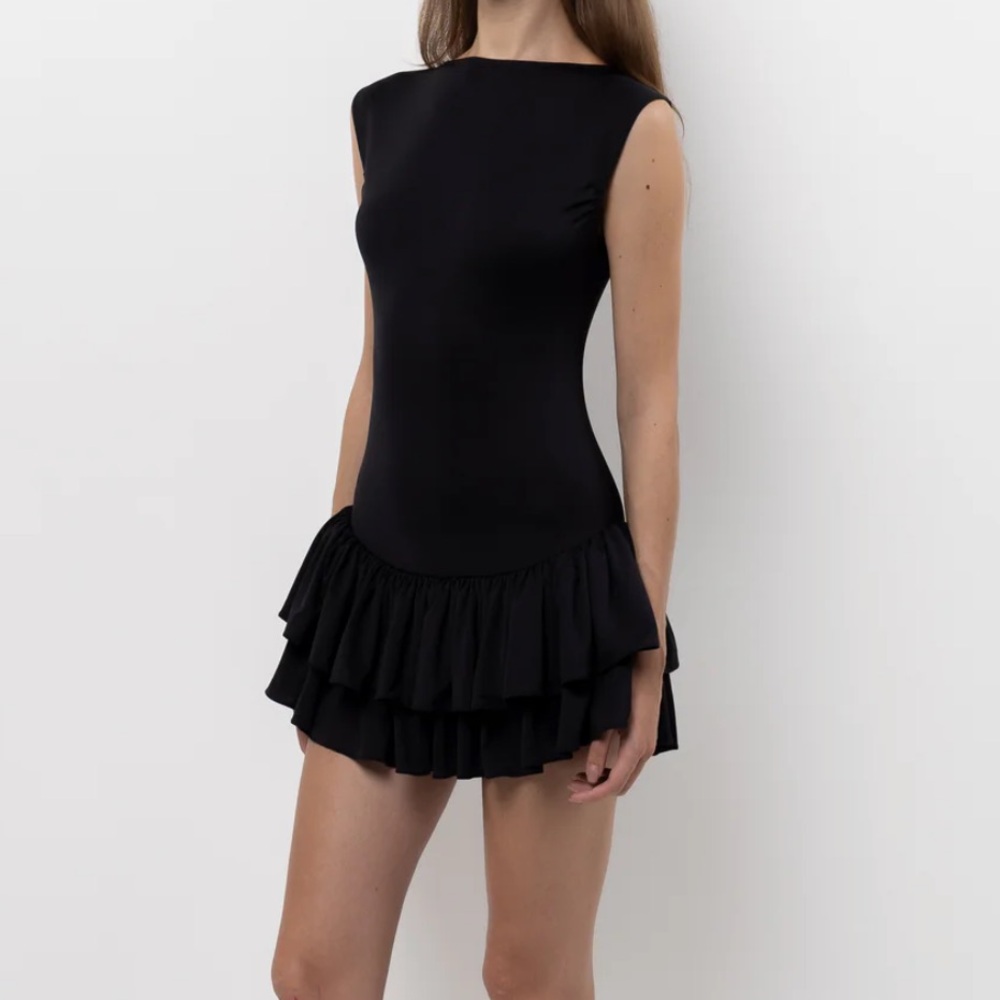Belle the label black ballerina dress